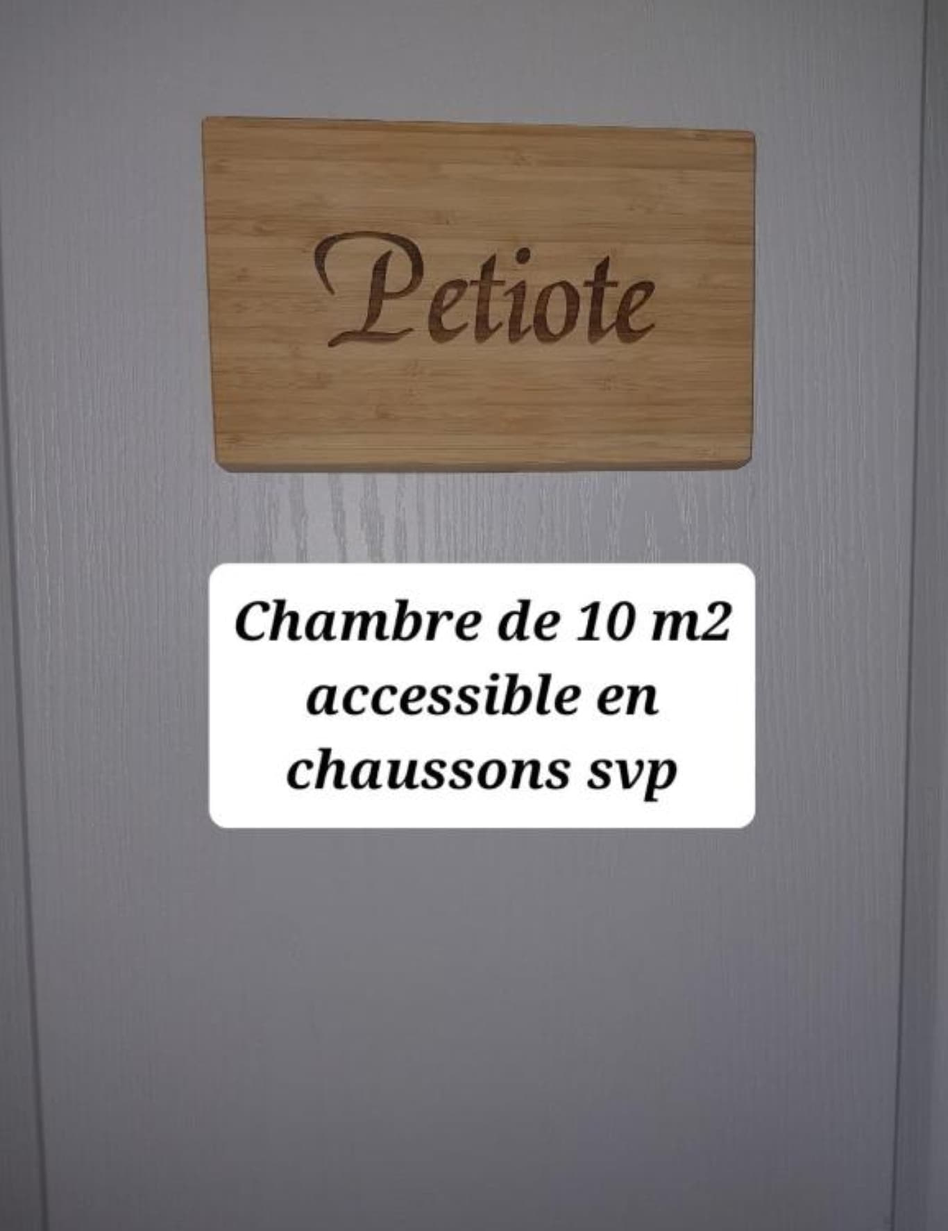 Chambre La Petiote – vue 1